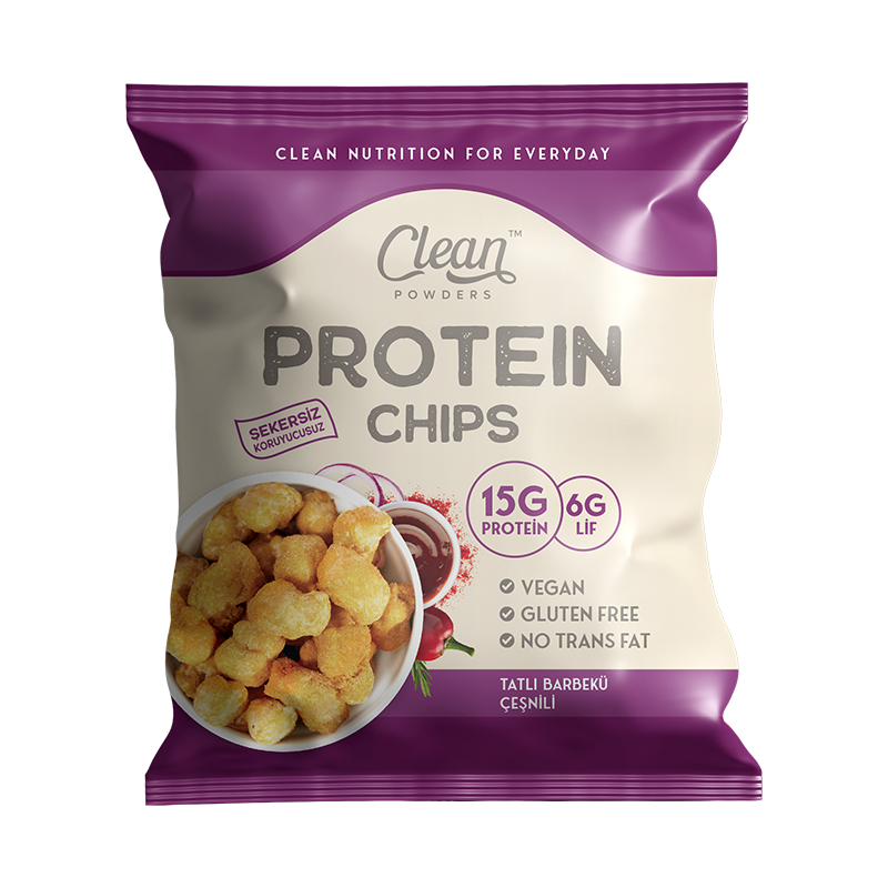 Protein Chips 50 Gr Tatlı Barbekü 4 Adet