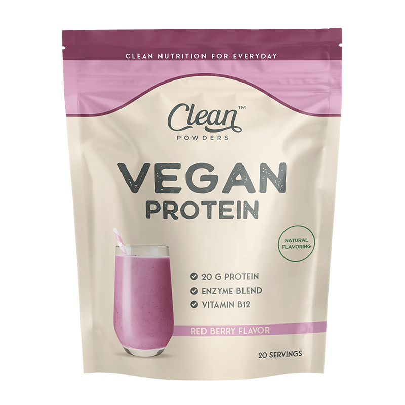 Vegan Protein - Red Berry Flavor 600g